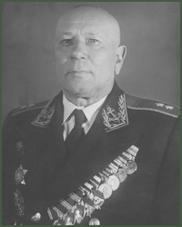 Portrait of Lieutenant-General of Aviation Petr Nikolaevich Lemeshko