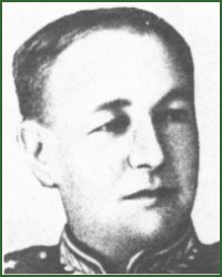 Portrait of Lieutenant-General of Aviation Viktor Efimovich Nestertsev