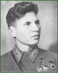 Portrait of Colonel-General of Aviation Fedor Petrovich Polynin