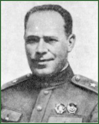 Portrait of Lieutenant-General of Aviation Dmitrii Dmitrievich Popov