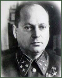Portrait of Lieutenant-General of Aviation Evgenii Savvich Ptukhin