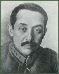 Portrait of Komkor Mikhail Vladimirovich Sangurskii
