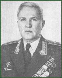 Portrait of Lieutenant-General of Aviation Sergei Pavlovich Siniakov