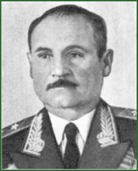 Portrait of Lieutenant-General of Aviation Sidor Vasilevich Sliusarev