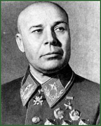 Portrait of Marshal of Soviet Union Semen Konstantinovich Timoshenko