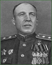 Portrait of Lieutenant-General of Tank Troops Nikolai Denisovich Vedeneev