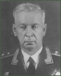 Portrait of Lieutenant-General of Tank Troops Mikhail Vasilevich Volkov