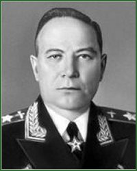 Portrait of Marshal of Aviation Semen Fedorovich Zhavoronkov