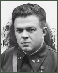 Portrait of Lieutenant-General of Aviation Ivan Petrovich Zhuravlev